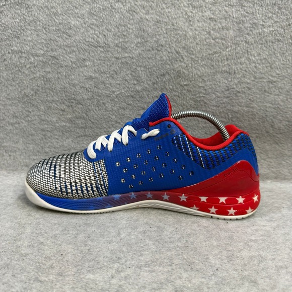 Reebok CrossFit Nano 7 Womens Shoes Size 8 Red White Blue USA Running Sneakers - Picture 7 of 10